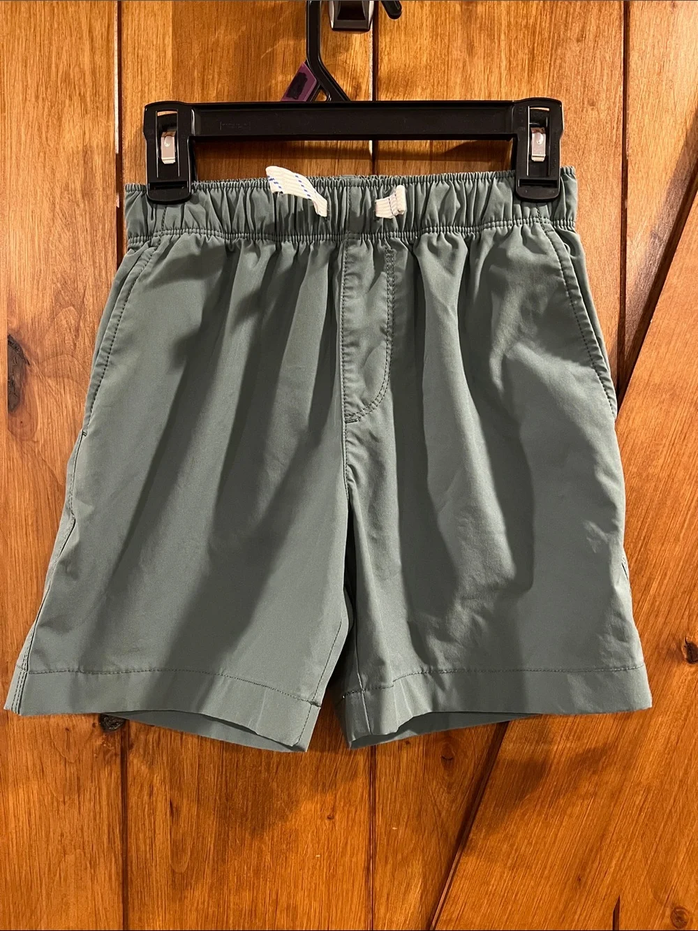 Crewcuts Olive Sage Elastic-Waist Athletic Shorts